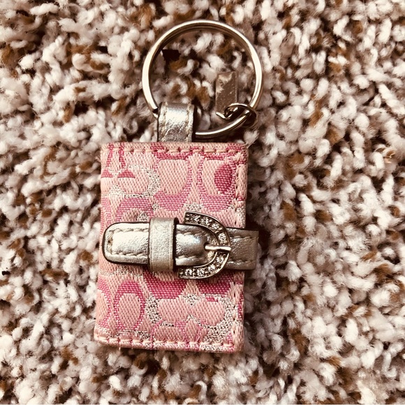 Coach Accessories Vintage Coach Key Chain Pink Brand Poshmark